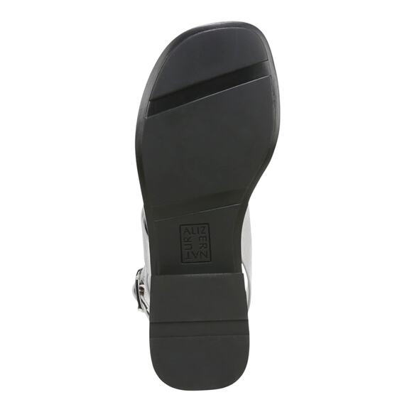 Naturalizer Women's Birch Toe Loop Ankle Strap Sandals Silver Size 8 - Picture 5 of 5